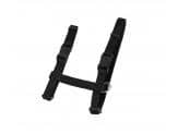 Coastal Figure H Adjustable Nylon Cat Harness Black 1ea/3/8 In X 10-18 in