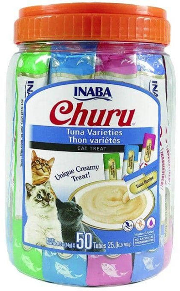 Image of Inaba Churu Tuna Varieties Creamy Cat Treat