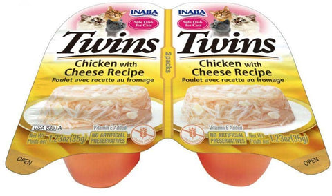 Image of Inaba Twins Chicken with Cheese Recipe Side Dish for Cats