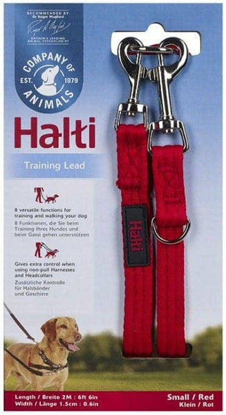 Image of Company of Animals Halti Training Lead for Dogs Red