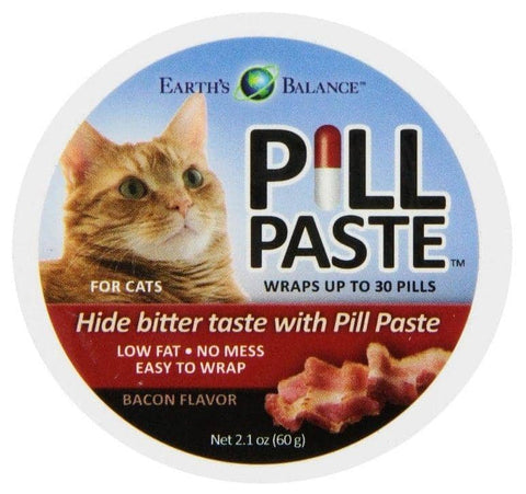 Image of Marshall Earth's Balance Pill Paste Bacon Flavor for Cats