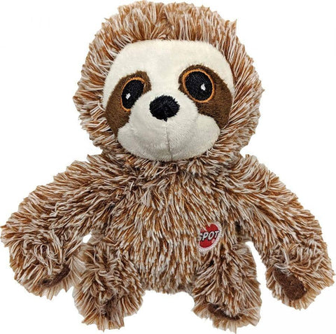 Image of Spot Fun Sloth Plush Dog Toy Assorted Colors 7"