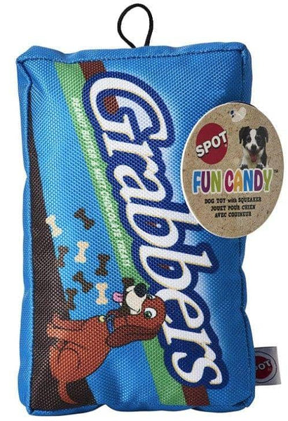 Image of Spot Fun Candy Grabbers Plush Dog Toy