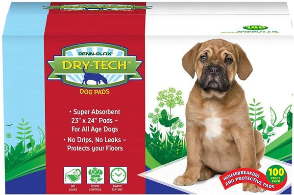 Image of Penn Plax Dry-Tech Dog and Puppy Training Pads 23" x 24"