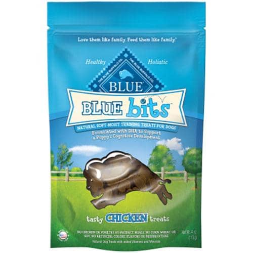 Blue Buffalo Bits Training Treats For Dogs Moist Chicken Recipe