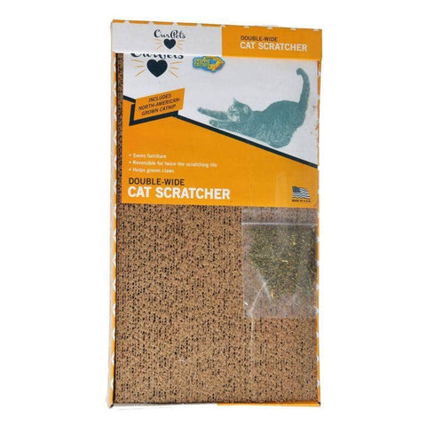 Image of OurPets Cosmic Catnip Cosmic Double Wide Cardboard Scratching Post