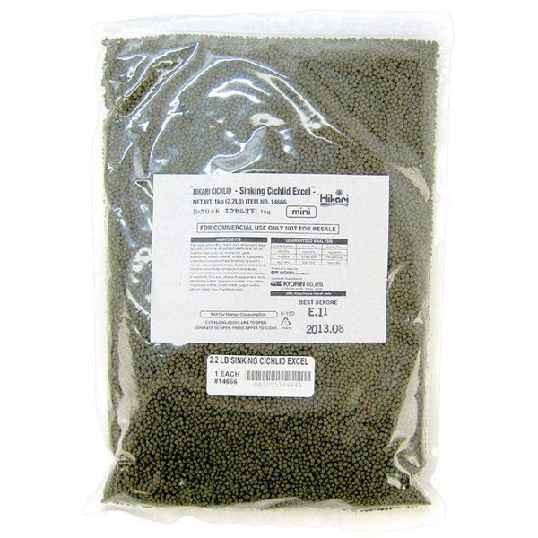 Image of Hikari Cichlid Excel Sinking Fish Food - Mini Pellet
