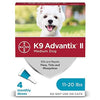 K9 Advantix II Flea & Tick Treatment for Dogs 11-20 LB