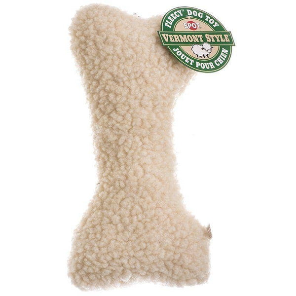 Image of Spot Vermont Style Fleecy Bone Shaped Dog Toy