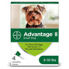 Advantage II Flea and Lice Treatment Under 10 LB