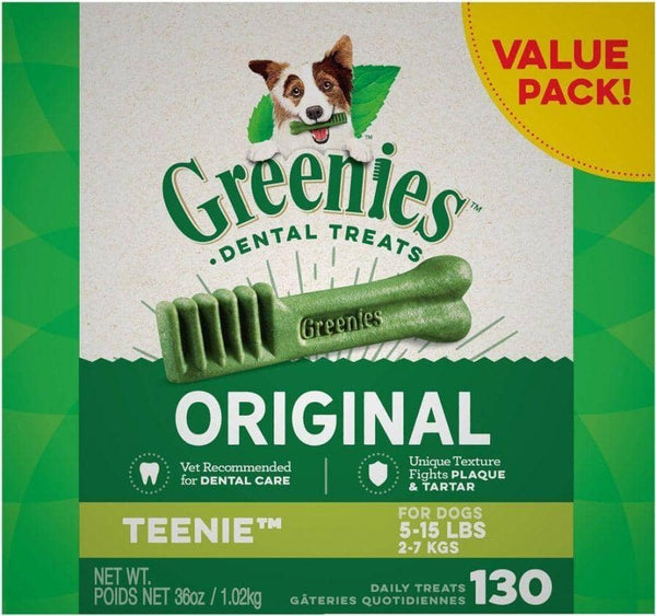 Image of Greenies Teenie Dental Dog Treats
