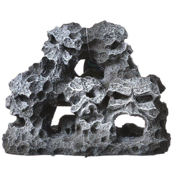 Image of Exotic Environments Mountain Skull Pile Aquarium Ornament