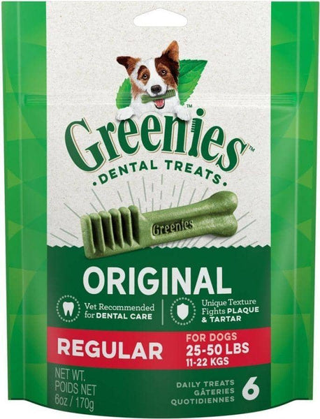 Image of Greenies Regular Dental Dog Treats
