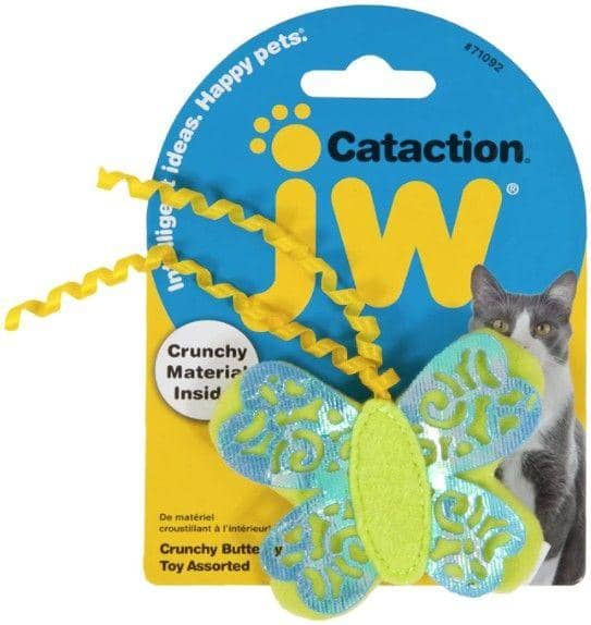 Image of JW Pet Cataction Crunchy Butterfly Cat Toy