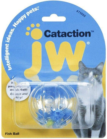 Image of JW Pet Cataction Fish Ball Interactive Cat Toy 