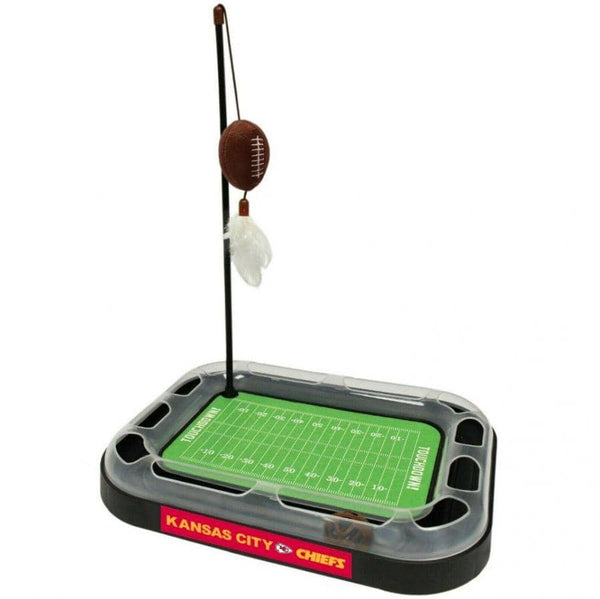 Image of Pets First Kansas City Cheifs Cat Scratcher