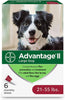 Advantage II Flea and Lice Treatment Dogs 21-55 LB