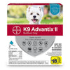 K9 Advantix II Flea & Tick Treatment for Dogs 11-20 LB