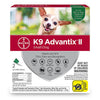 K9 Advantix Flea and Tick Treatment for Dogs Under 10 LB