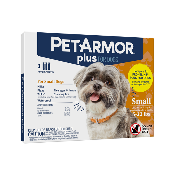 PETARMOR Plus Flea & Tick Prevention for Dogs