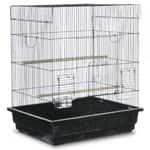 Prevue Pet Products 25212 Pre-Packed Square Top Parakeet Or Cockatiel Cage