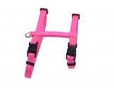 Coastal Figure H Adjustable Nylon Cat Harness Neon Pink 1ea/3/8 In X 10-18 in