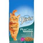 9Lives Plus Care Dry Tuna & Egg Flavors Cat Food 1ea/3.15 oz