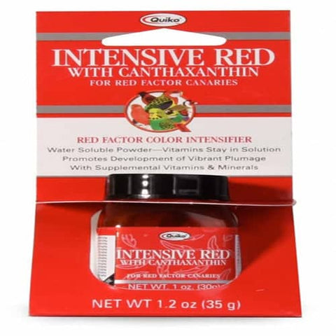 Sun Seed Intensive Red Powder Canary Supplement 1.2 Oz
