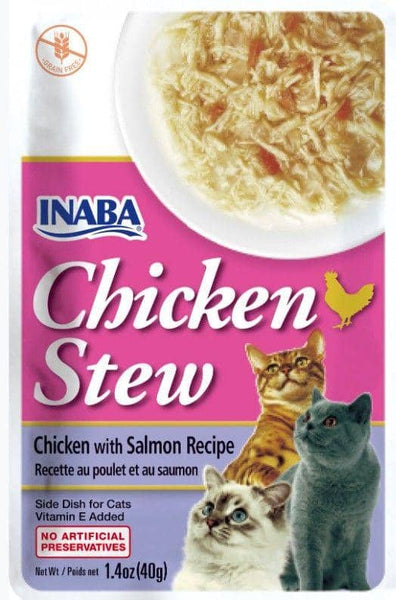 Image of Inaba Chicken Stew Chicken with Salmon Recipe Side Dish for Cats
