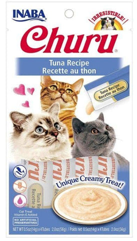 Image of Inaba Churu Tuna Recipe Creamy Cat Treat