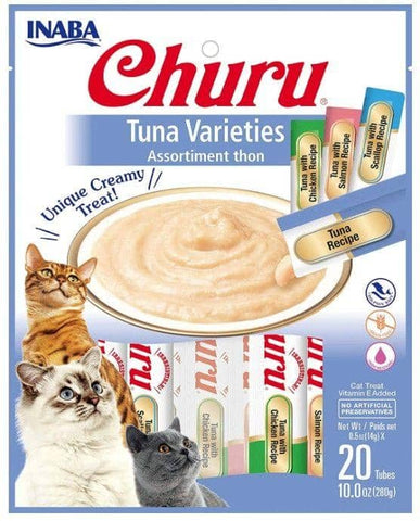 Image of Inaba Churu Tuna Varieties Creamy Cat Treat