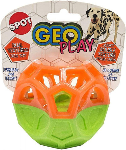 Image of Spot Geo Play Cube Dual Texure Dog Toy Assorted