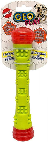 Image of Spot Geo Play Light and Sound Stick Medium Dual Texure Dog Toy Assorted