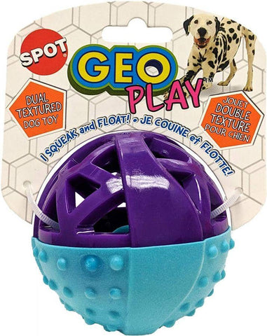 Image of Spot Geo PlayBall Dual Texure Dog Toy Assorted