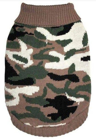 Image of Fashion Pet Camouflage Sweater for Dogs