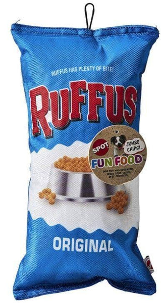 Image of Spot Fun Food Ruffus Chips Plush Dog Toy