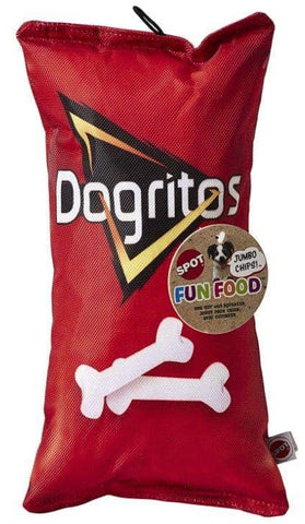 Image of Spot Fun Food Dogritos Chips Plush Dog Toy