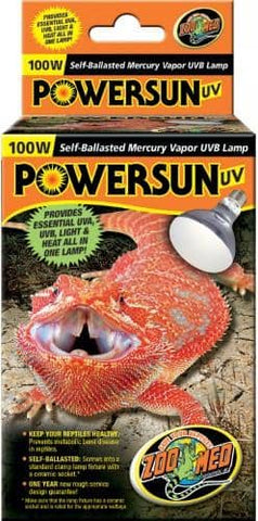Zoo Med PowerSun UV Self-Ballasted Mercury Vapor UVB Lamp