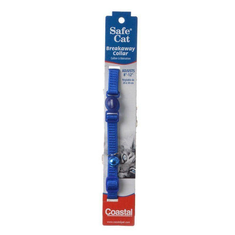 Image of Coastal Pet Safe Cat Nylon Adjustable Breakaway Collar - Blue