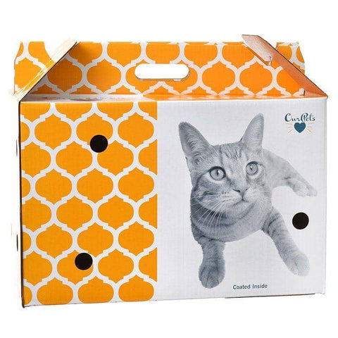 Image of OurPets Cosmic Catnip Pet Shuttle Cardboard Carrier