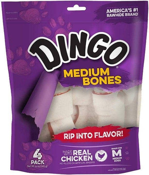 Image of Dingo Meat in the Middle Rawhide Chew Bones