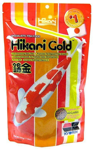 Image of Hikari Gold Color Enhancing Koi Food - Mini Pellet