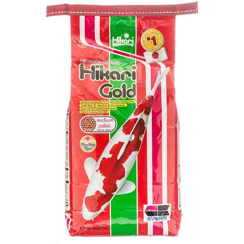 Image of Hikari Gold Color Enhancing Koi Food - Medium Pellet