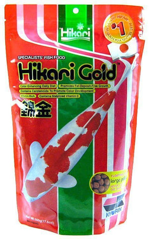 Image of Hikari Gold Color Enhancing Koi Food - Large Pellet