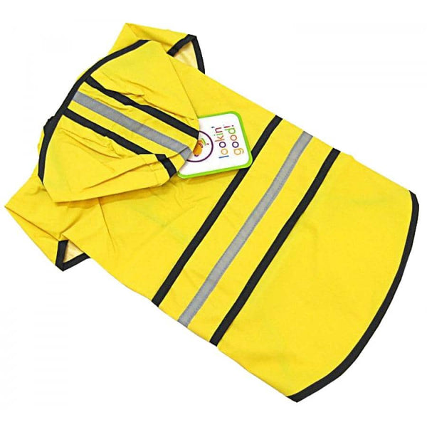 Image of Fashion Pet Rainy Day Dog Slicker - Yellow