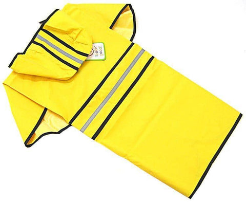 Image of Fashion Pet Rainy Day Dog Slicker - Yellow