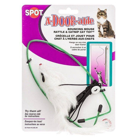 Image of Spot Spotnips A-Door-able Fur Mouse Cat Toy