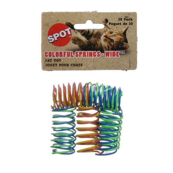 Image of Spot Wide & Colorful Springs Cat Toy