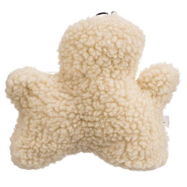 Image of Spot Vermont Style Fleecy Man Shaped Dog Toy