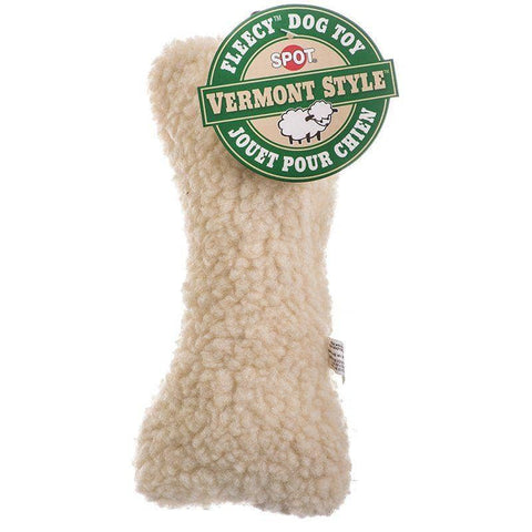 Image of Spot Vermont Style Fleecy Bone Shaped Dog Toy